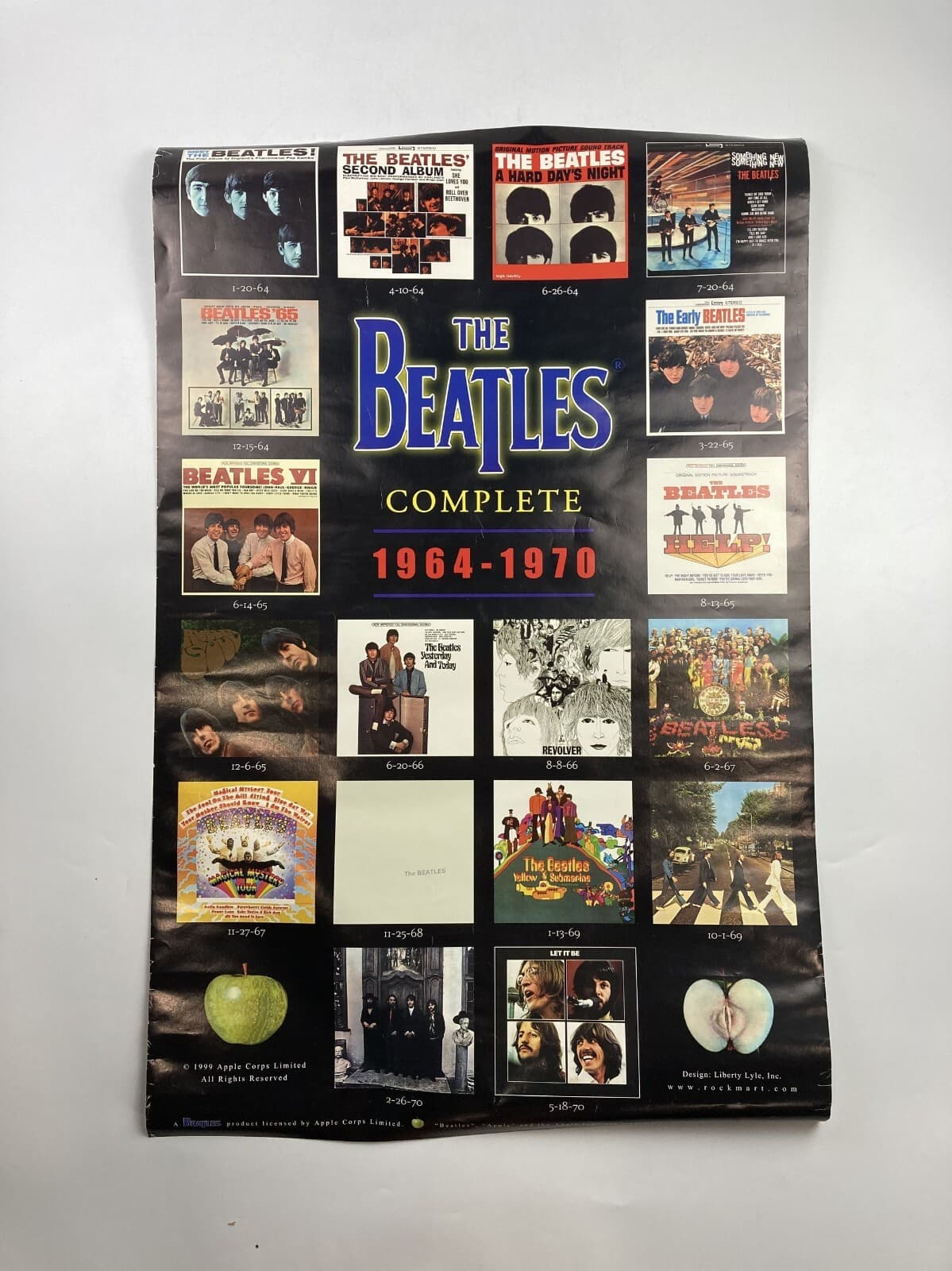 The Beatles Complete 1964-1970 Album Cover Poster