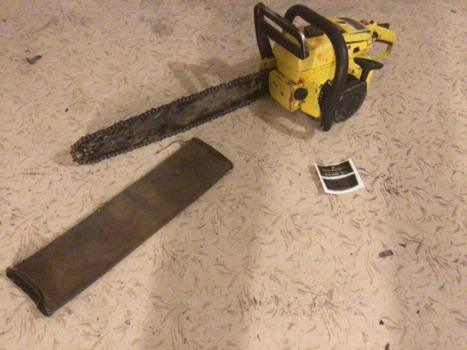 1980 mcchuloch pro mac 700 20 inch bar