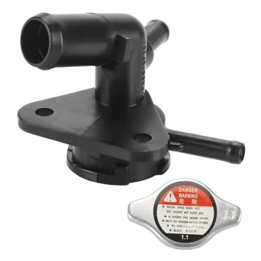 Engine Radiator Filler Neck with Sealed Cap Upper Radiator Coolant Filler Neck