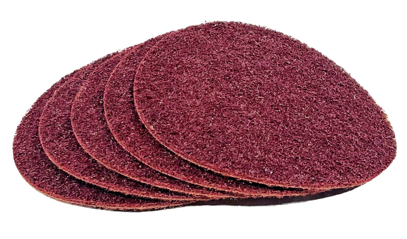 (5) Scotch-Brite Ceramic Surface Conditioning Disc, Hook & Loop 7" Coarse