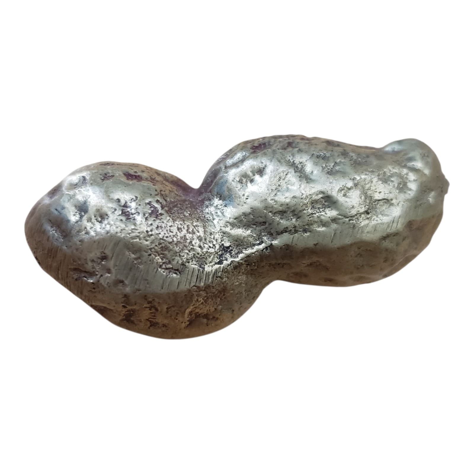 Vintage rare brass peanut