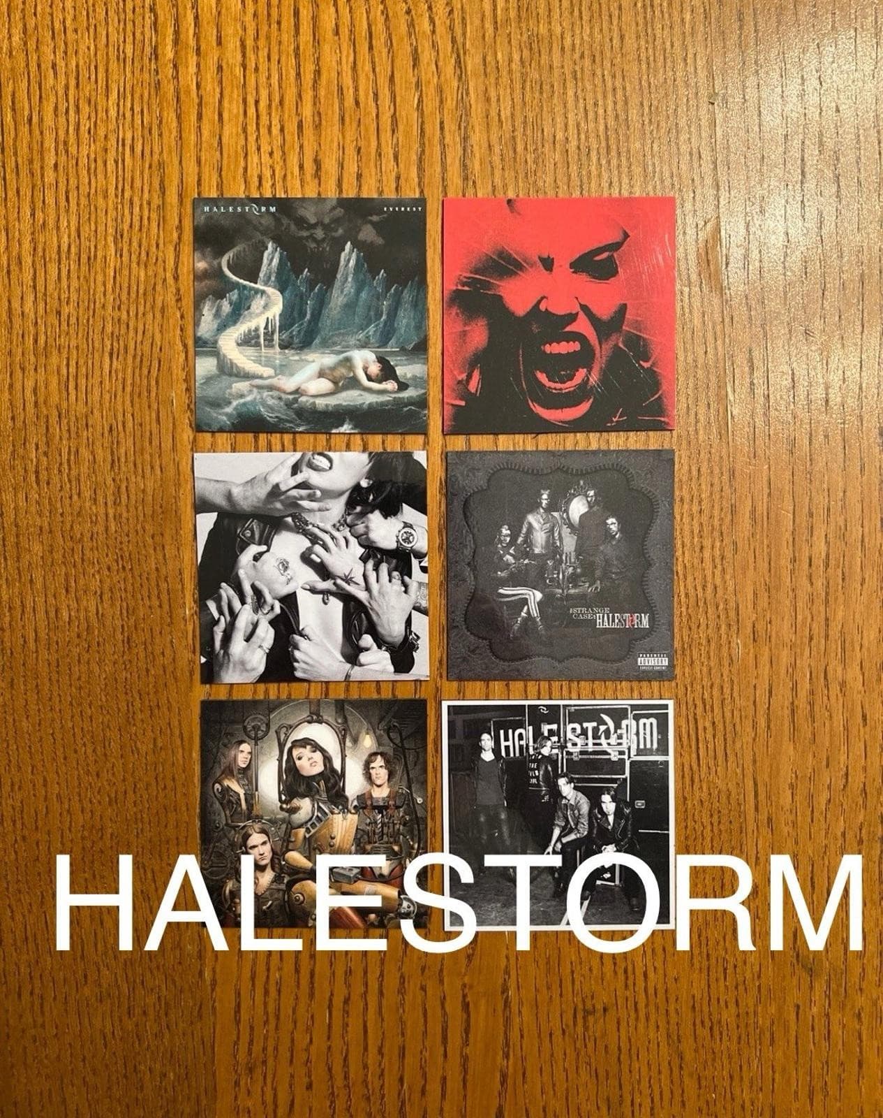 Halestorm fridge magnets
