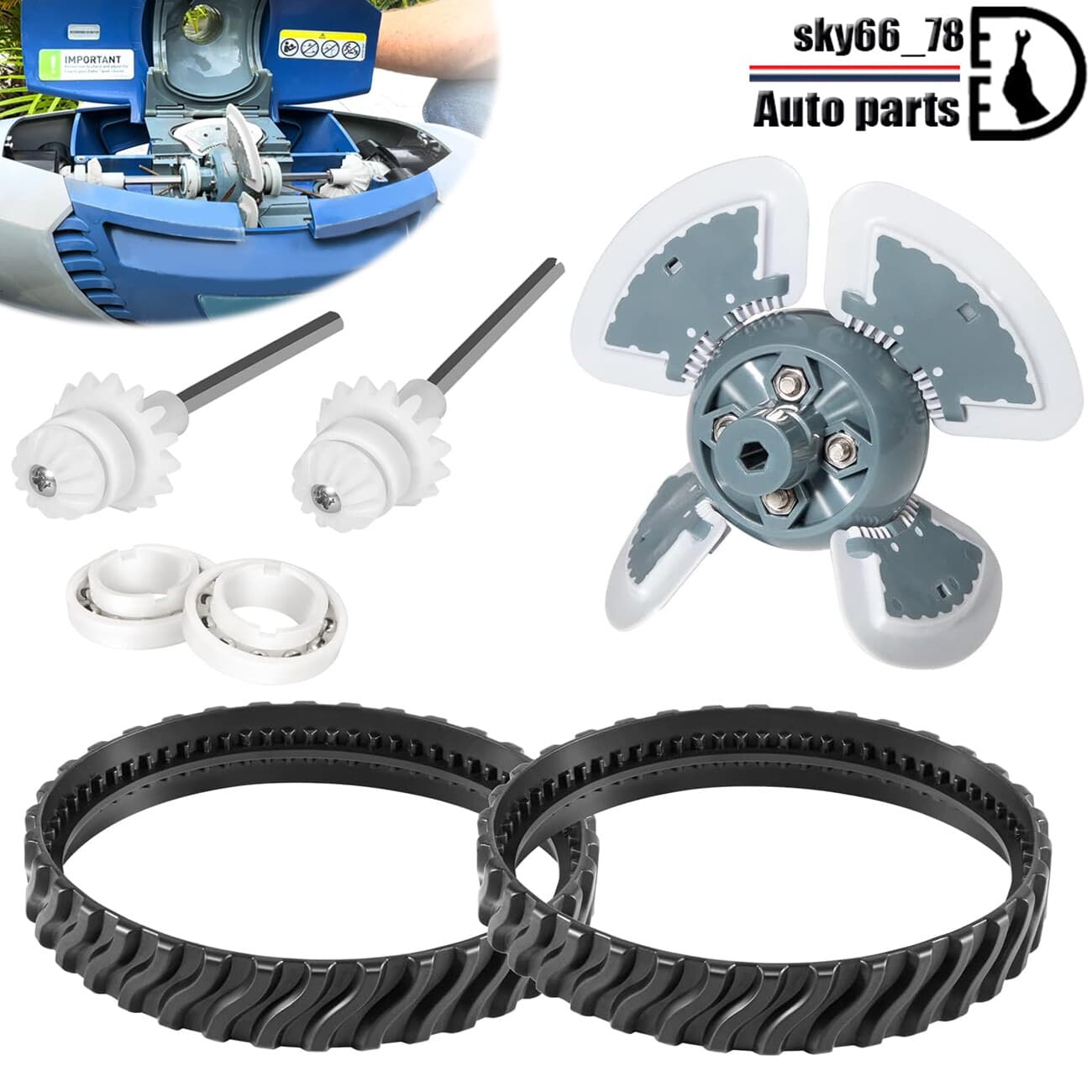 Tune Up Rebuild Kit R0796200 for Zodiac Baracuda MX6, MX8, MX6 Elite & MX8 Elite