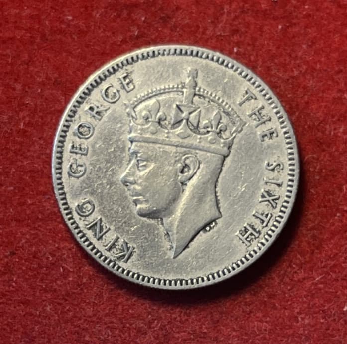 British Honduras 25 Cents 1952 Copper-Nickel Coin KM#26 75K Mintage T6423