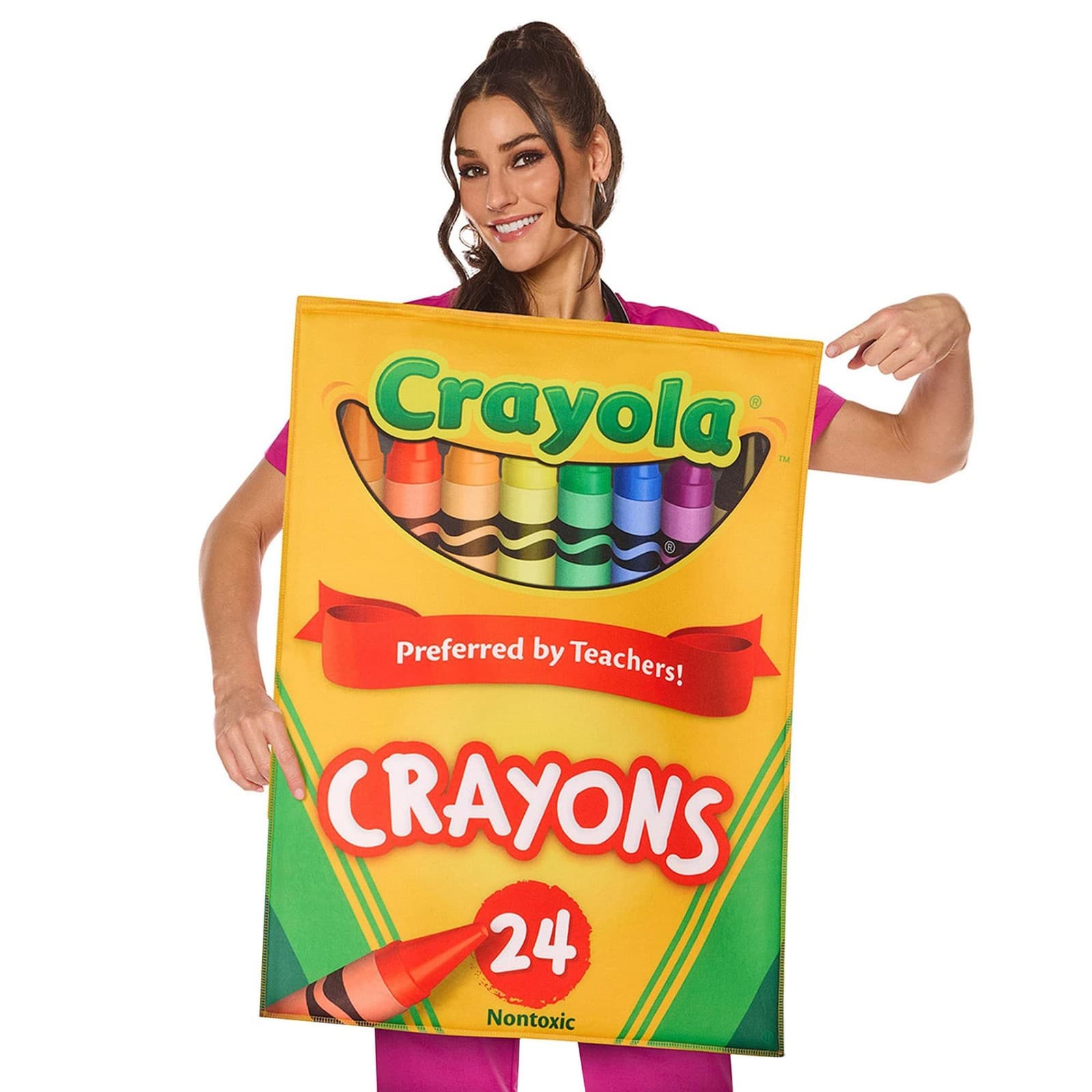 Crayola Crayon Classic Box Quik Change™ Adult Costume | One Size