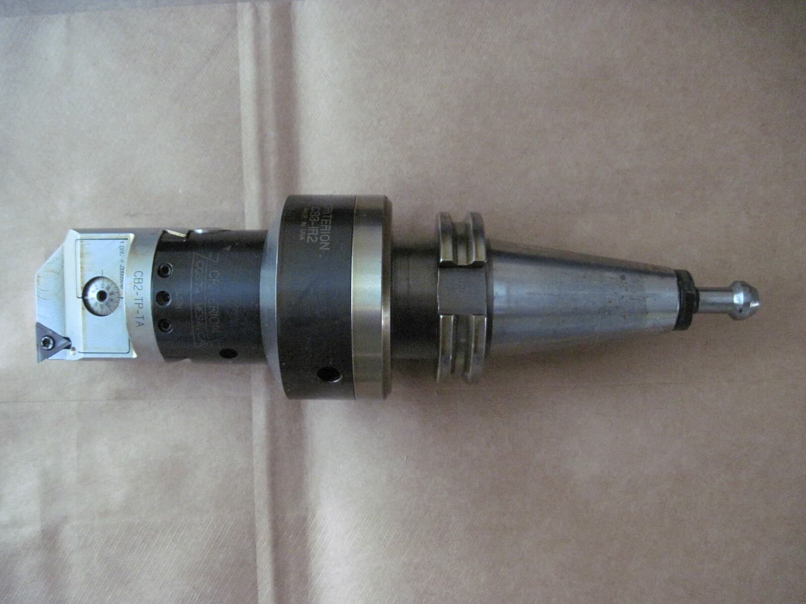 Criterion CB2-TP-TA Boring Head / CB3-IR2 Reducer / CB3-CV40 Holder Mount