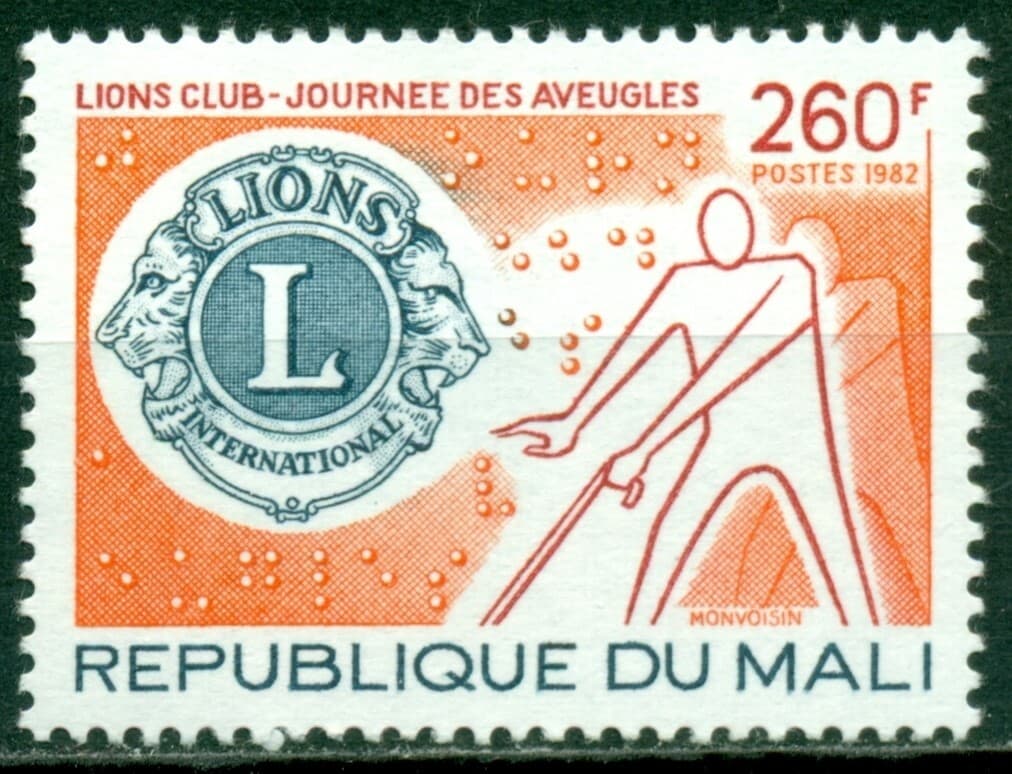 Mali Scott #454 MNH Lion's Int'l $$