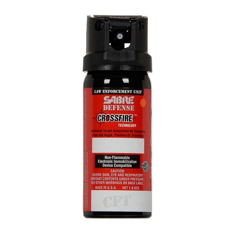 Sabre Red 51CFT10 Crossfire Stream (MK-3) Pepper Spray, 0.33% MC, 1.5 Ounces