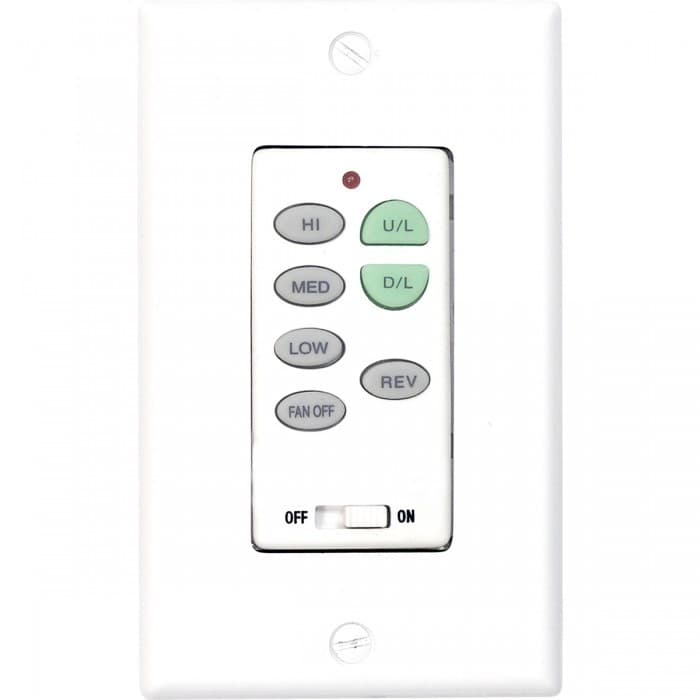 Emerson SW115 3 Speed fan control with Reverse and Up/Down Light Control.