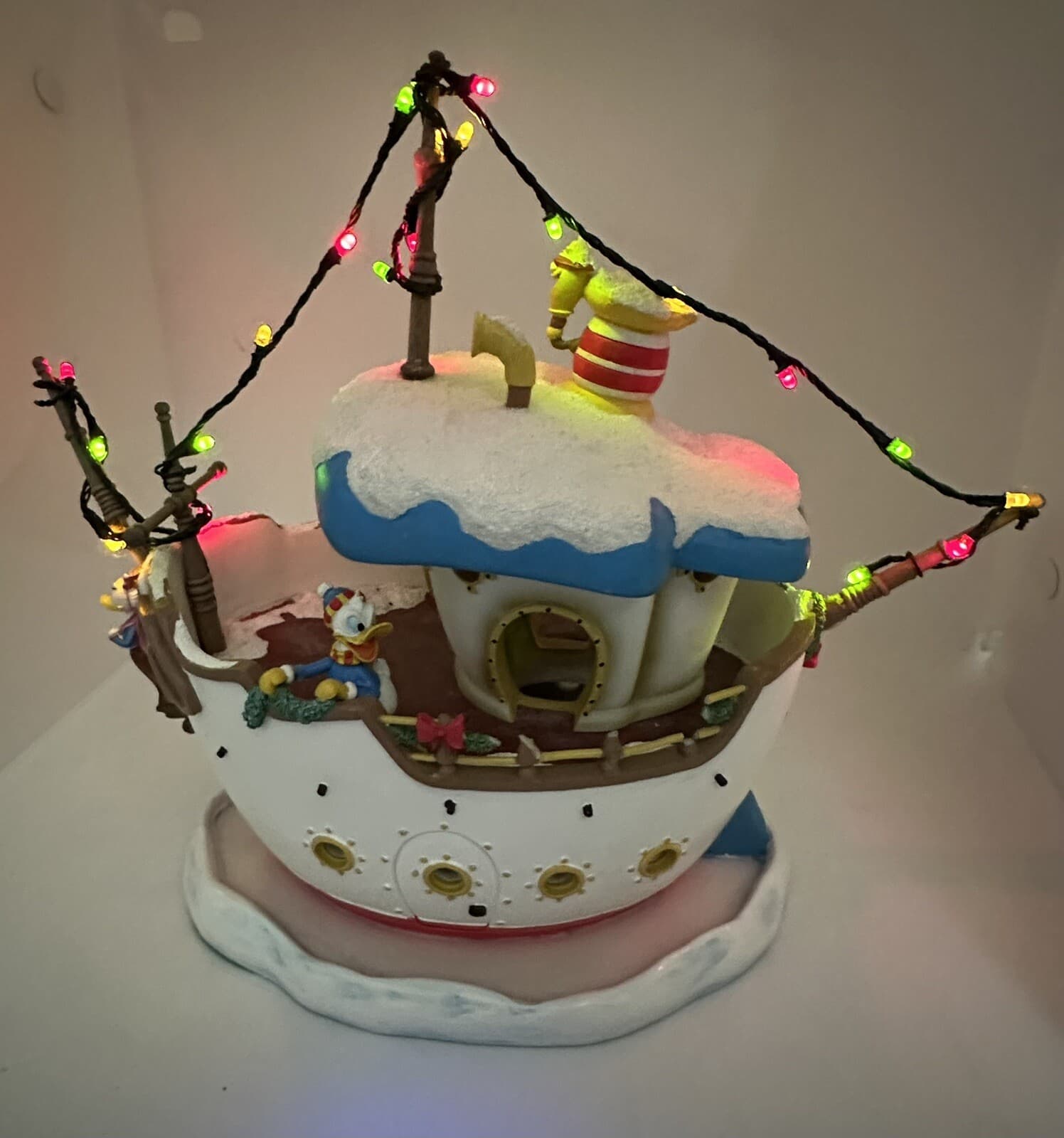 Donald Duck Christmas Ship - Some Repairs, See Pics