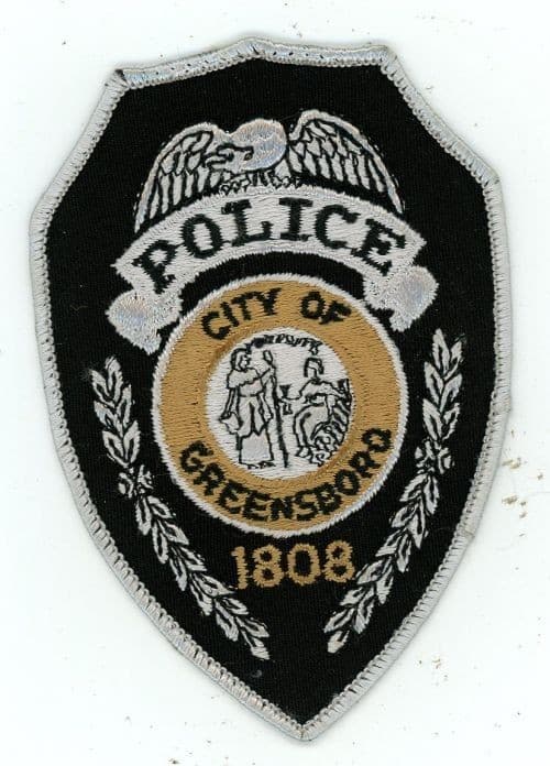 NORTH CAROLINA NC GREENSBORO POLICE NICE SHOULDER PATCH SHERIFF
