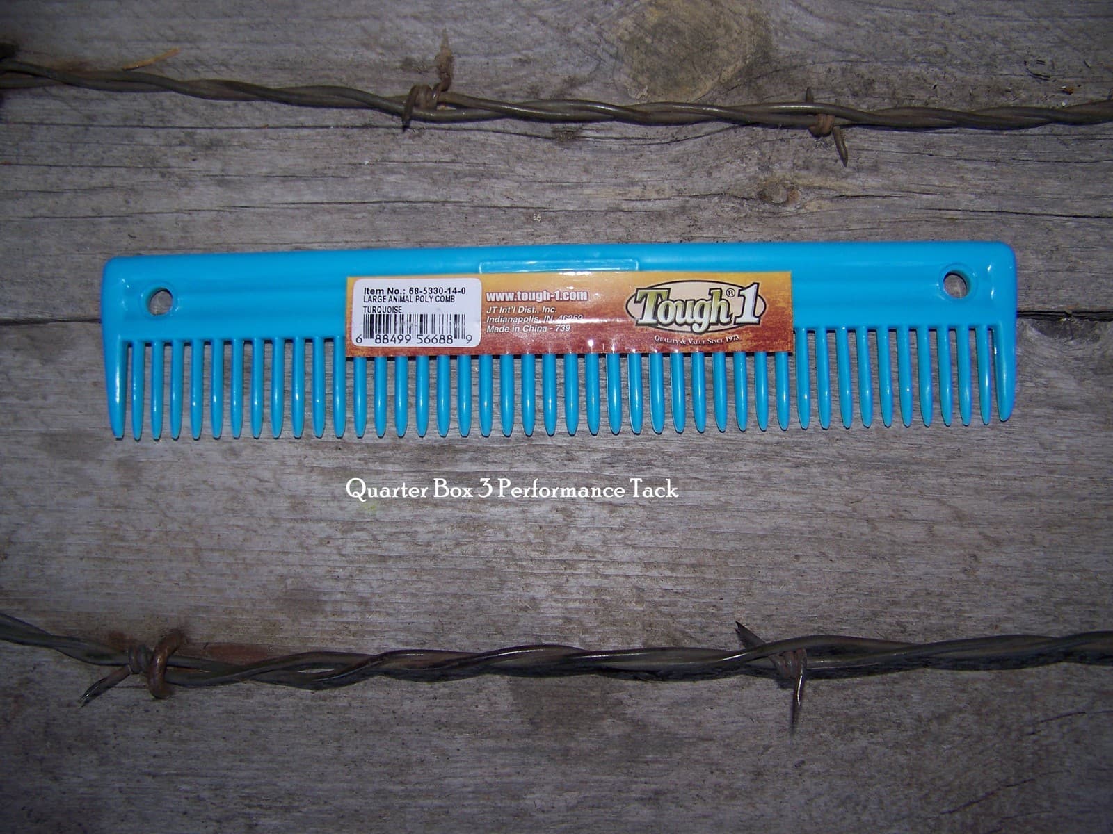 Comb - Plastic 9" (Turquoise)
