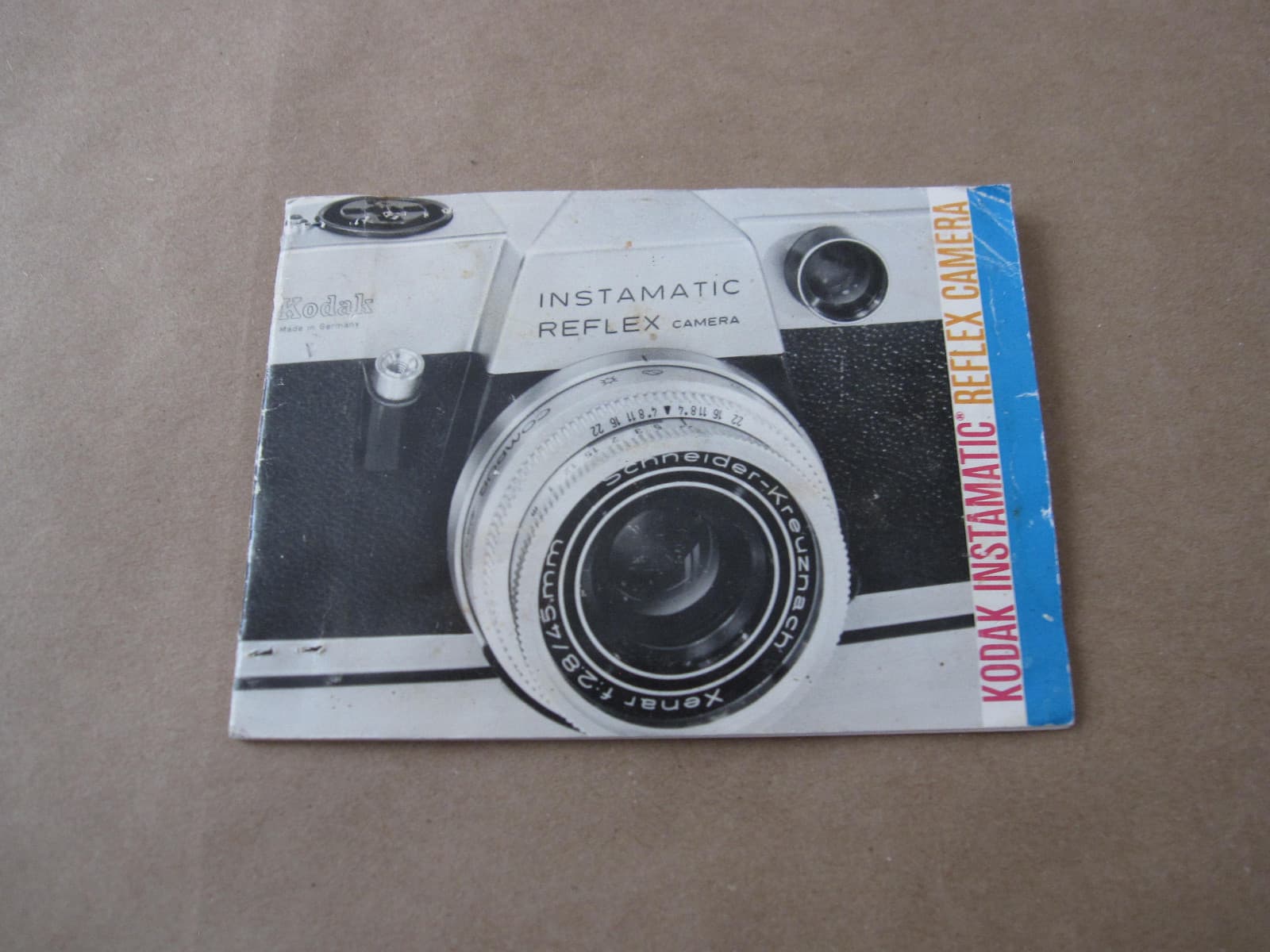 Vintage Kodak Instamatic Reflec Camera Instruction Manual (Printed in USA)