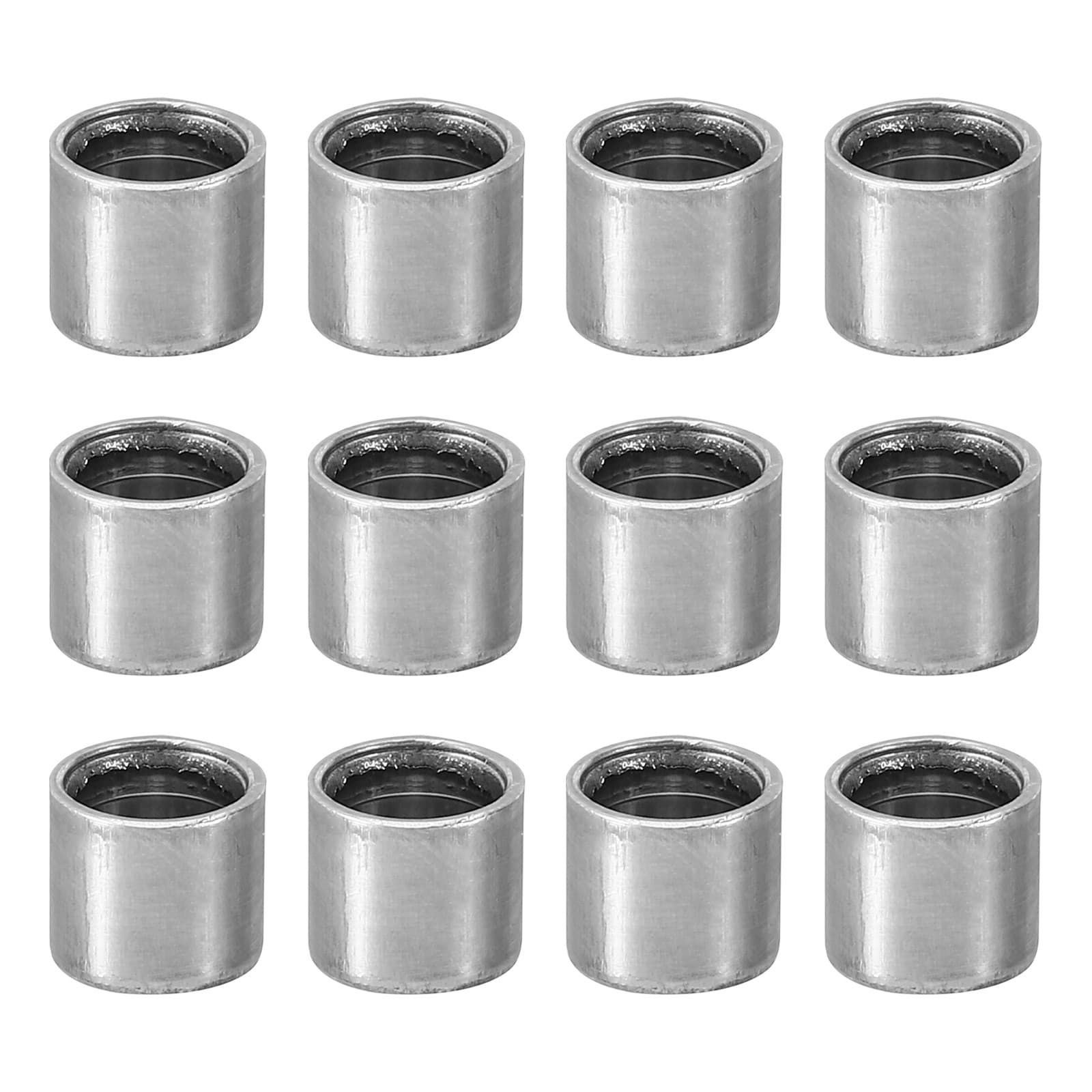 M6 Steel Spacers, 12 Pcs Metal Spacers Steel 6mm ID x 8mm OD x 8mm L