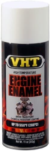 VHT High Heat Engine Enamel Gloss White 11 Ounce Durable Heat Resistant Paint