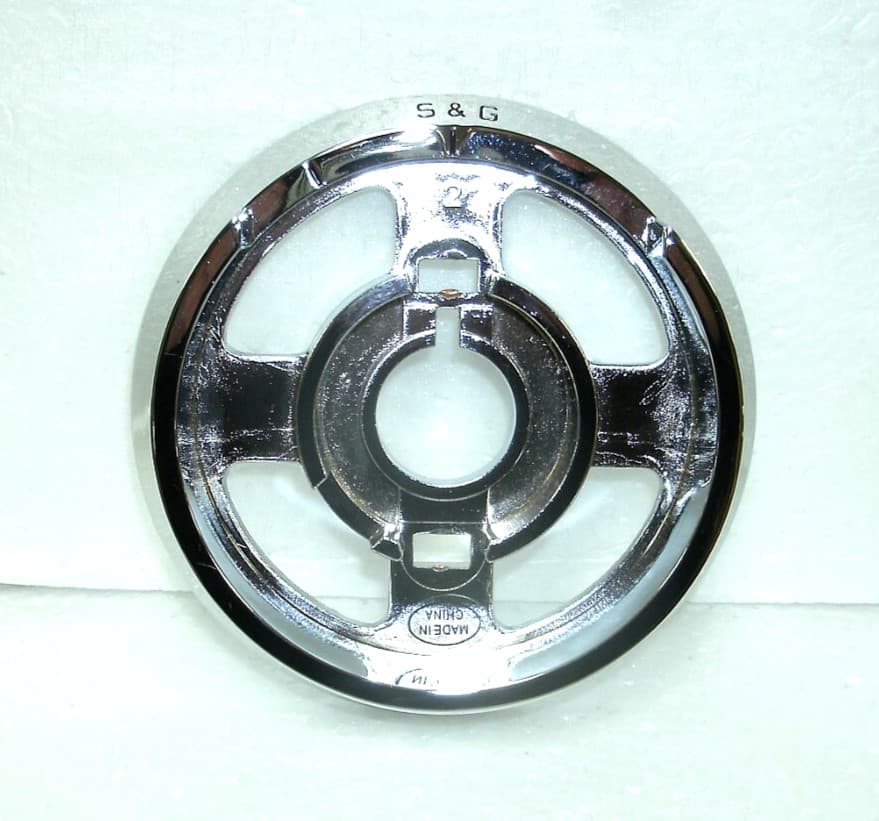 S&G Top Reading Dial Ring-Used-6700 Series-Silver Chrome Finish!