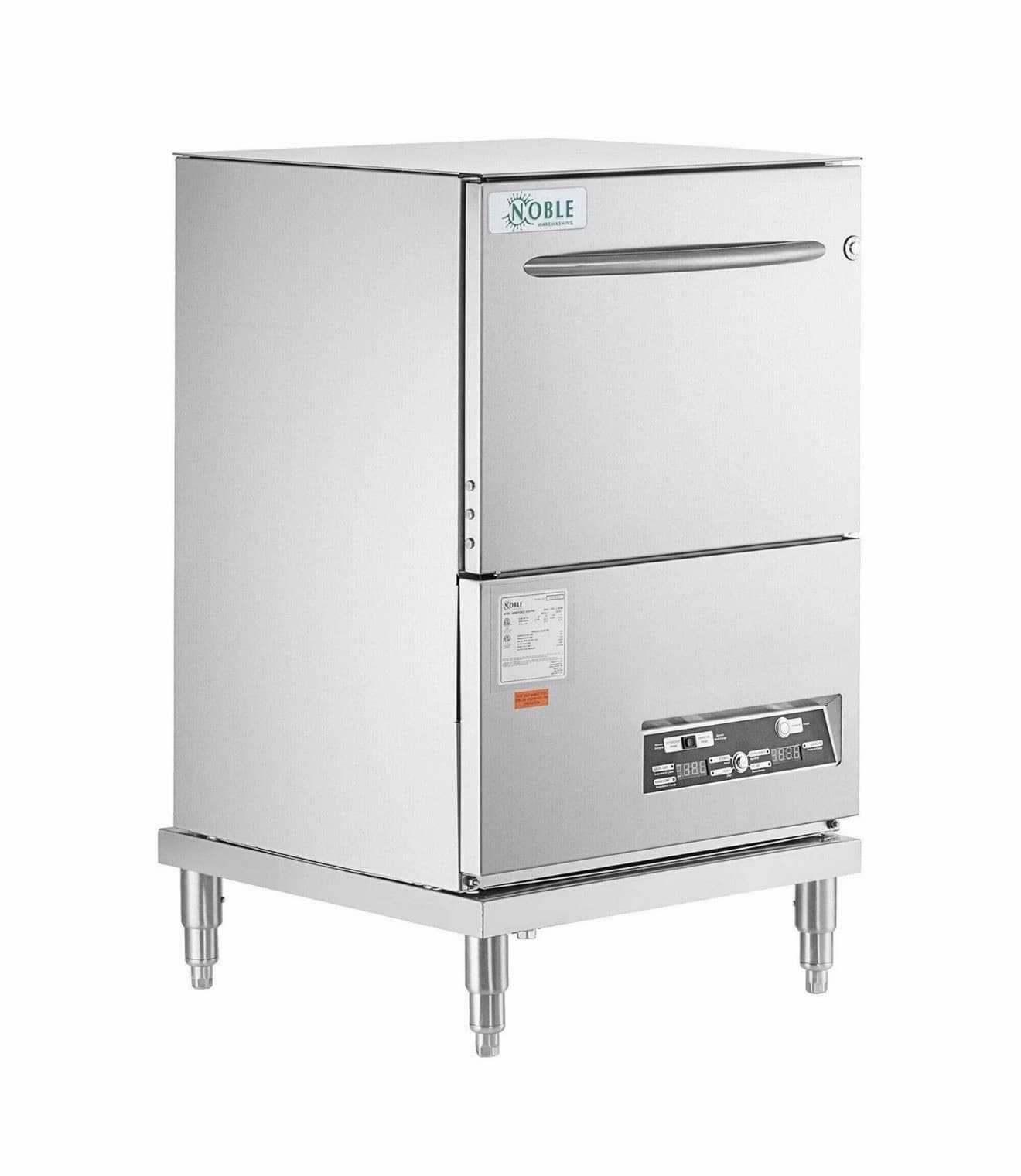 High Temperature Undercounter Dishwasher Kit with 6" Stand - 208/230V