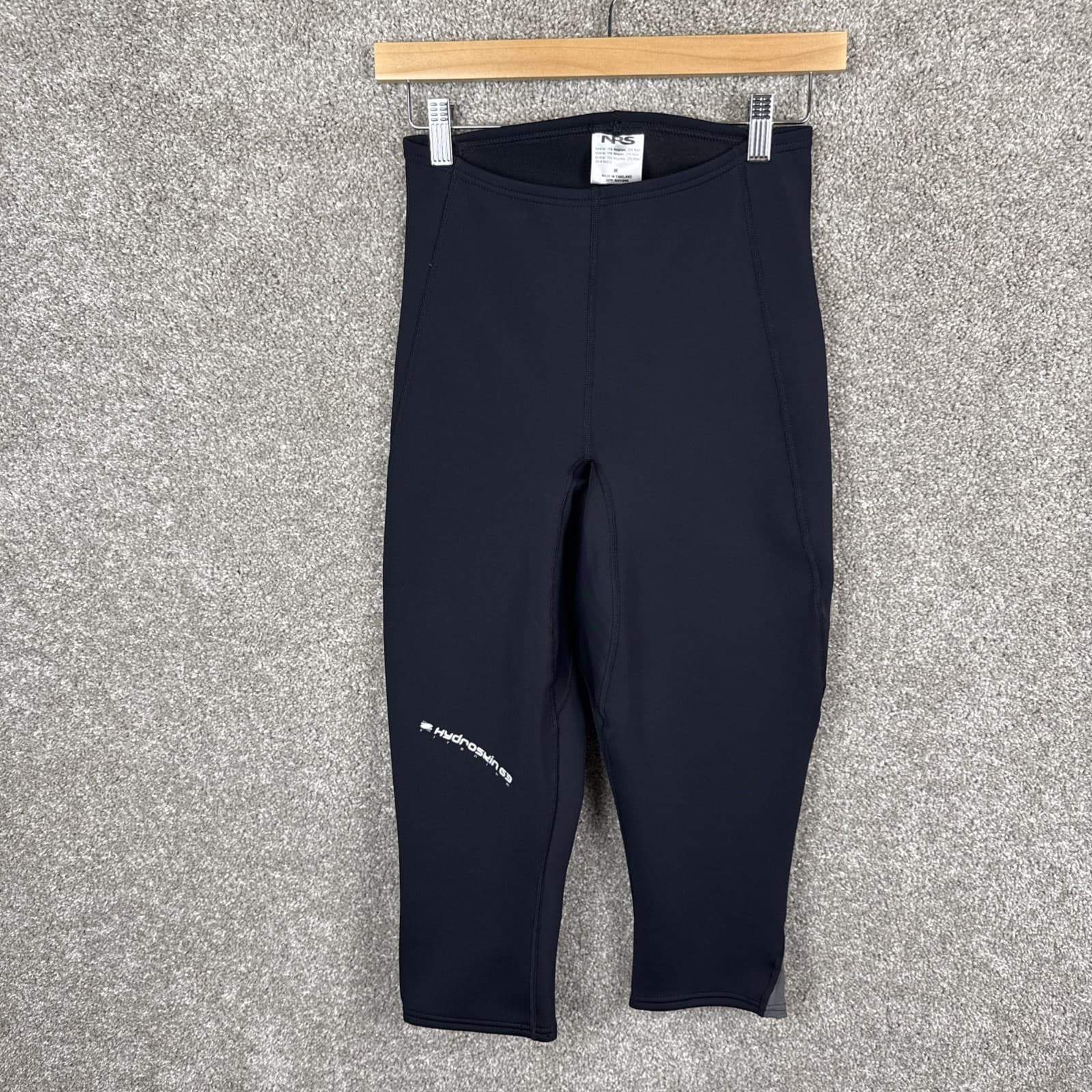 NRS Hydroskin G3 Titanium Wetsuit Pants Size M Scuba Neoprene Black