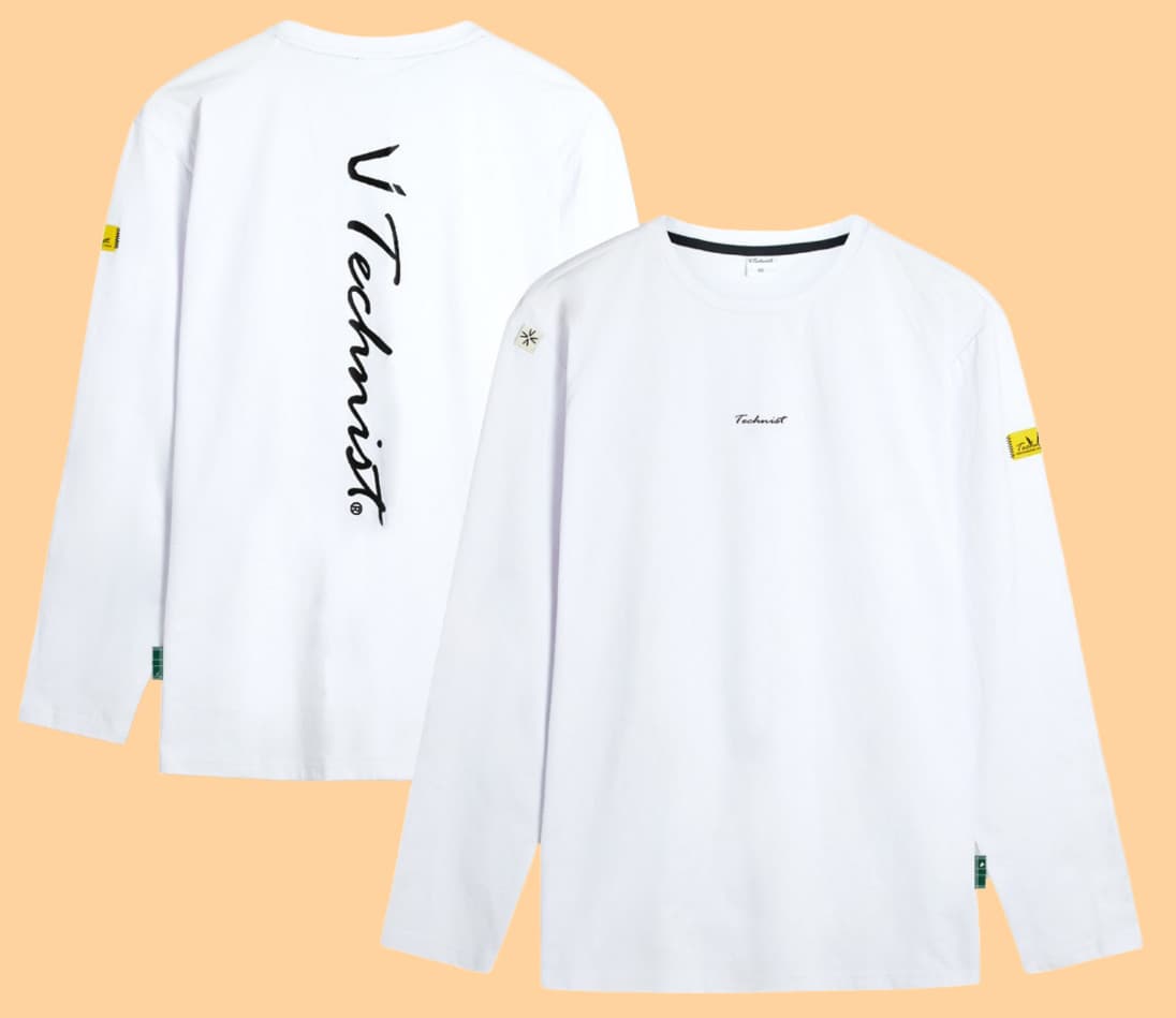 TECHNIST 25F/W Unisex Badminton T-Shirt Sports Overfit Tee AsiaFit NWT TNT65141