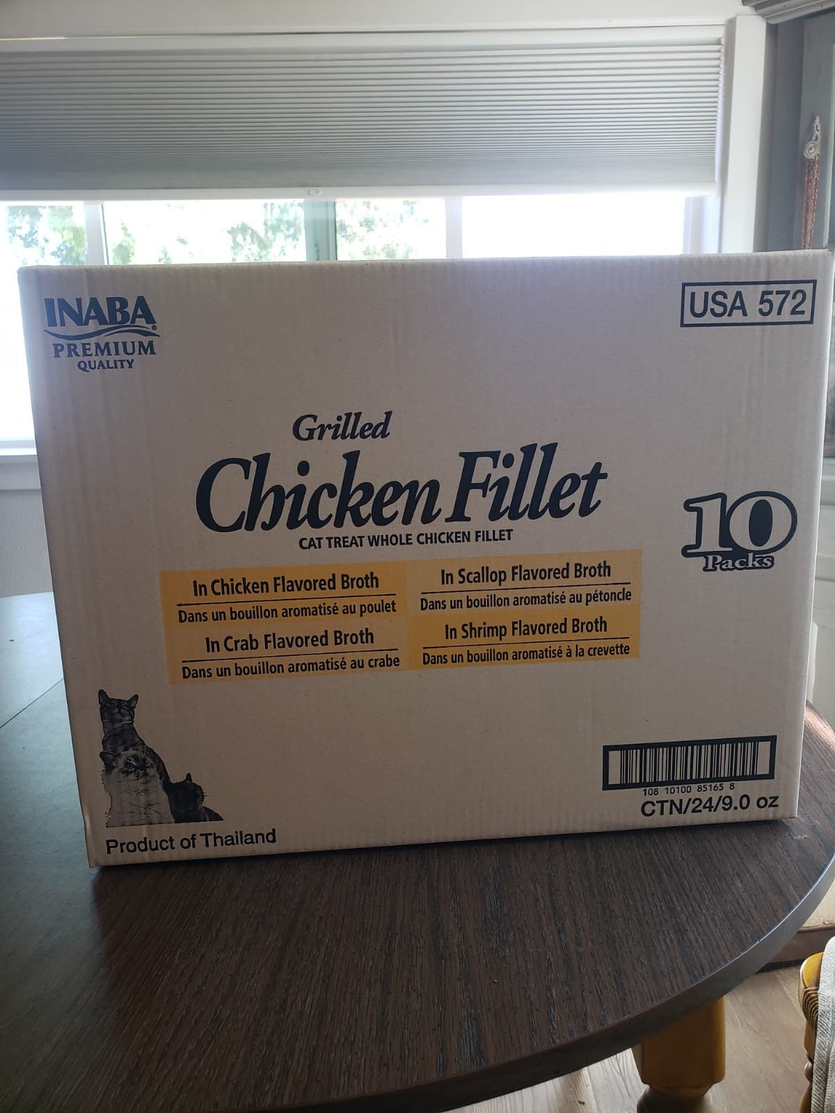 Inaba Churu cat treats - Chicken fillet - Case Of 240 Fillets