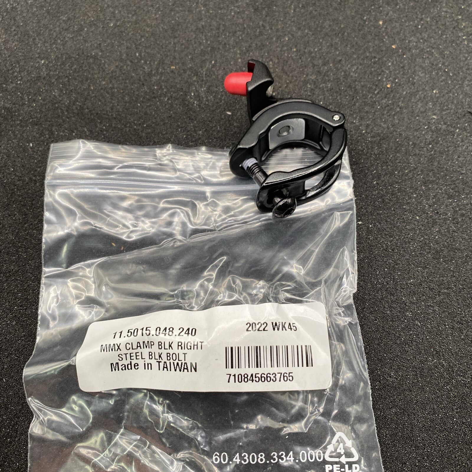 Sram Mmx Disc Brake Lever Bar Clamp Right Side 22.2 Matchmaker (9227)