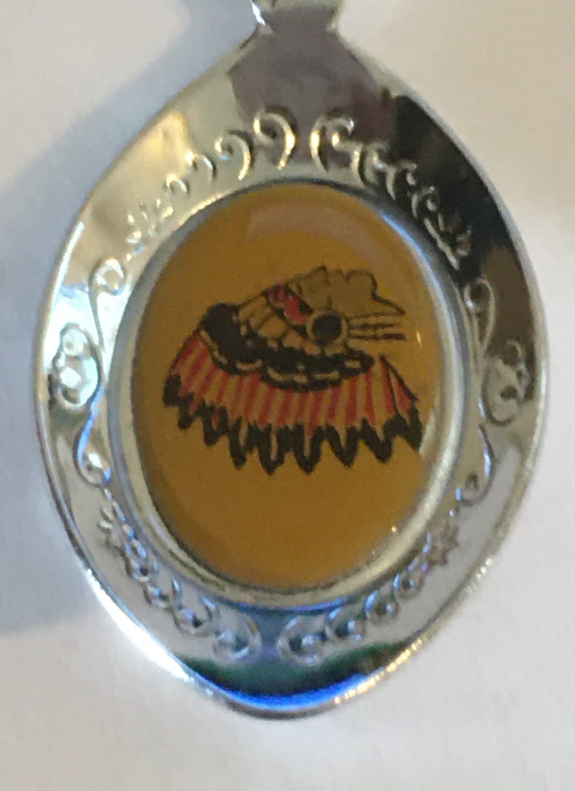 Cherokee North Carolina Vintage Souvenir Spoon Collectible