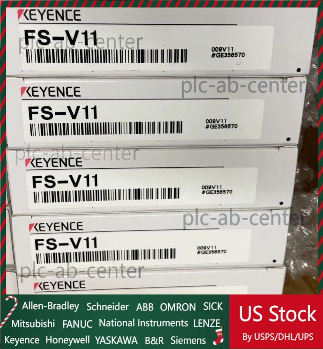 KEYENCE FS-V11 Fiber Optic Sensors FSV11 New In Box One US Free TAX