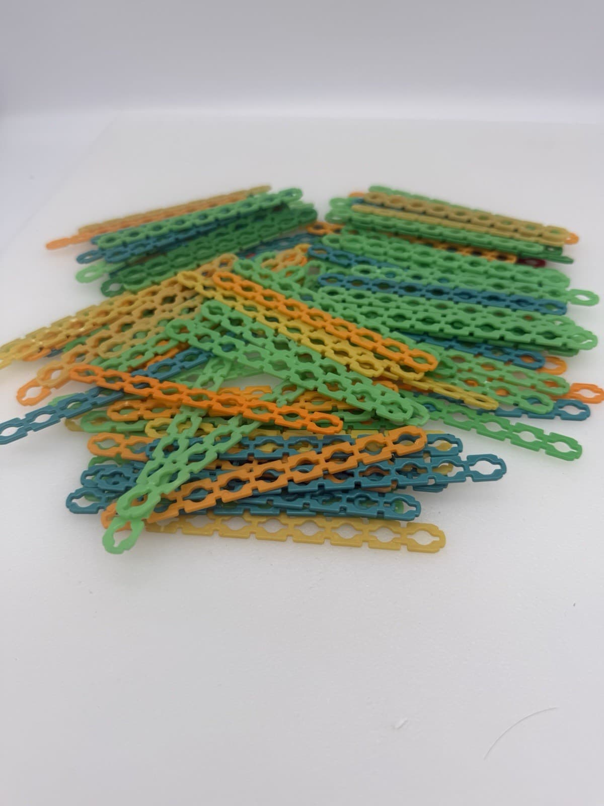 VTG Borden Elsie Stix Popsicle Plastic Building Crafting Sticks Lot Of 125