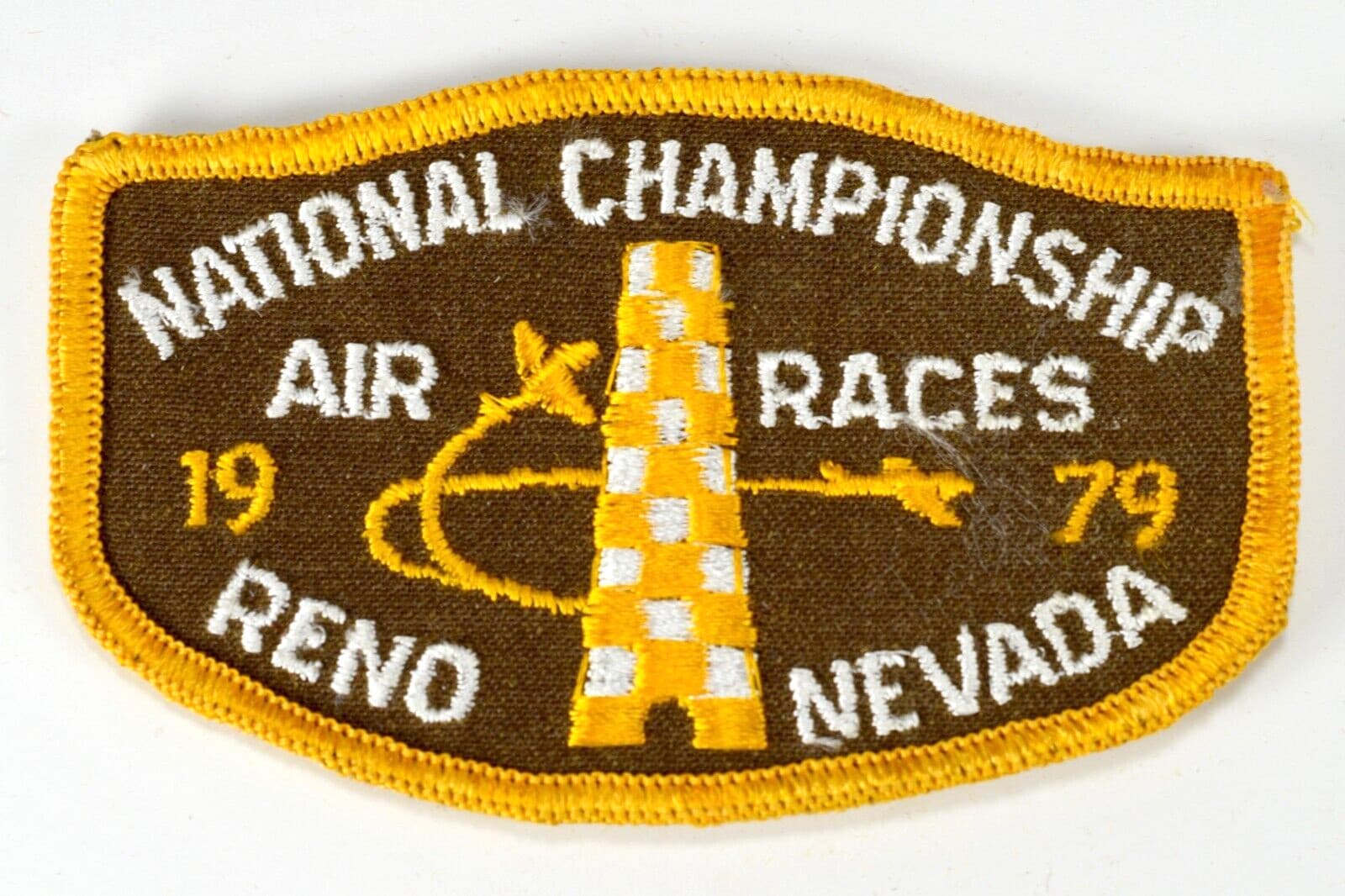 1979 National Championship Air Races Reno, Nevada Patch - Airplane Pylon Racing