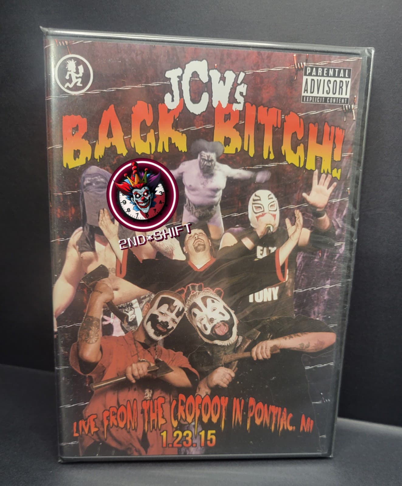 Icp Jcw Back Bxtch Dvd SEALED NEW Juggalo Championship Wrestling