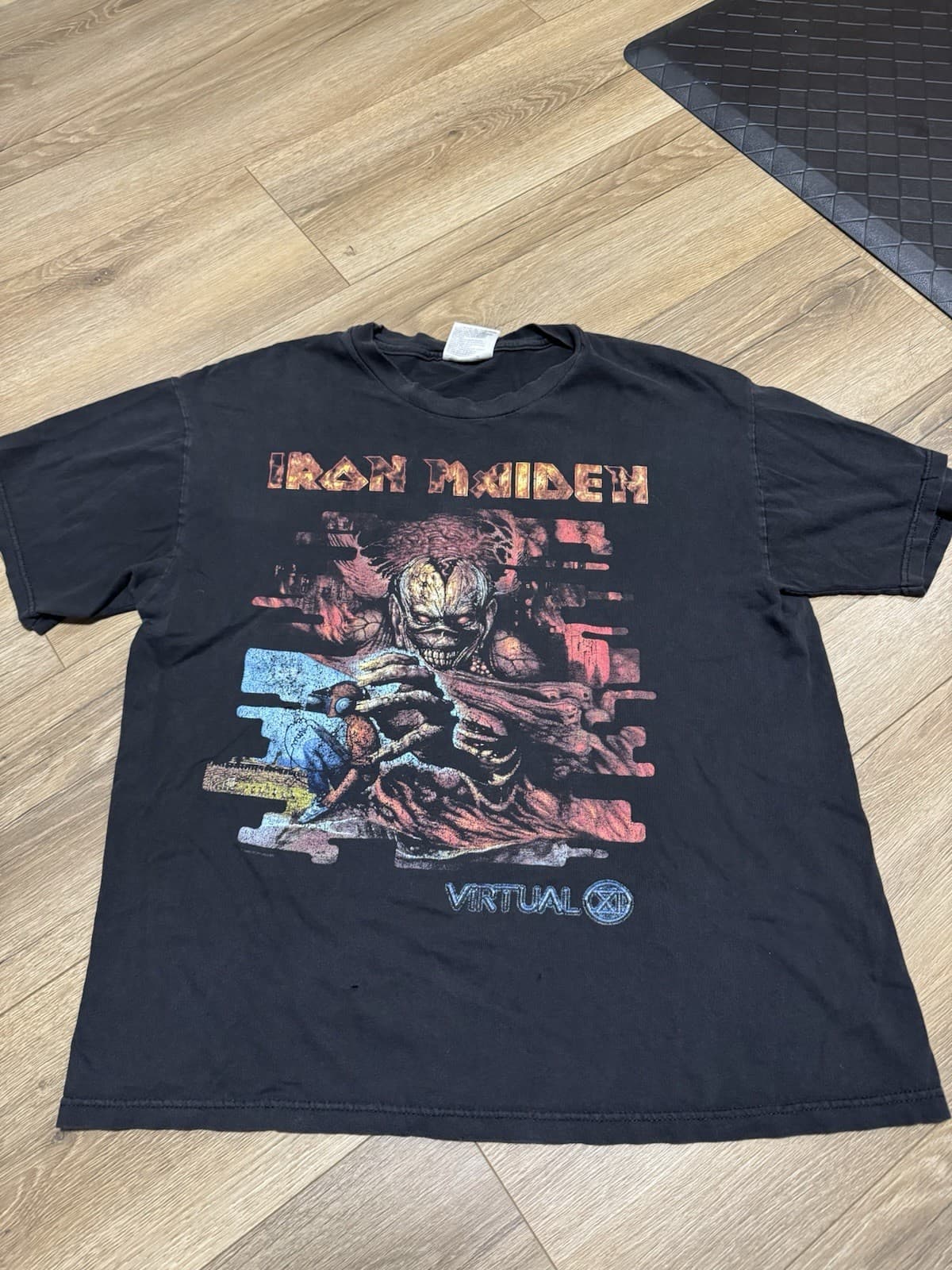 Vintage 1998 Iron Maiden Virtual Band T-Shirt Winterland Medium FIT RARE