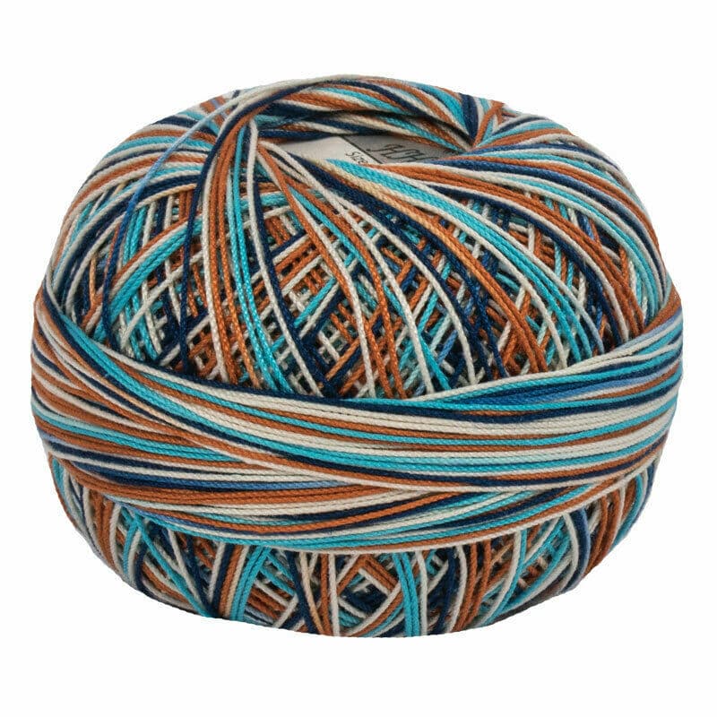 Lizbeth Egyptian Cotton Crochet Thread Size 10 Color 125 Sea Scape