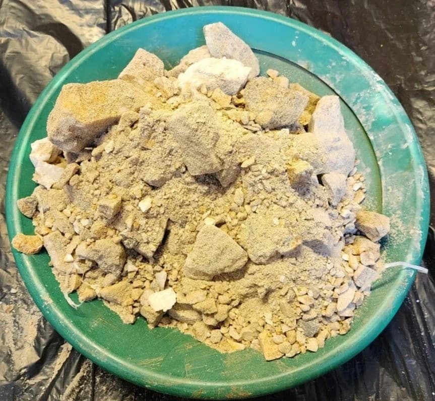 25 lbs Gold Ore From Jason's New Gold Mine! **Muck From The Old Timers**