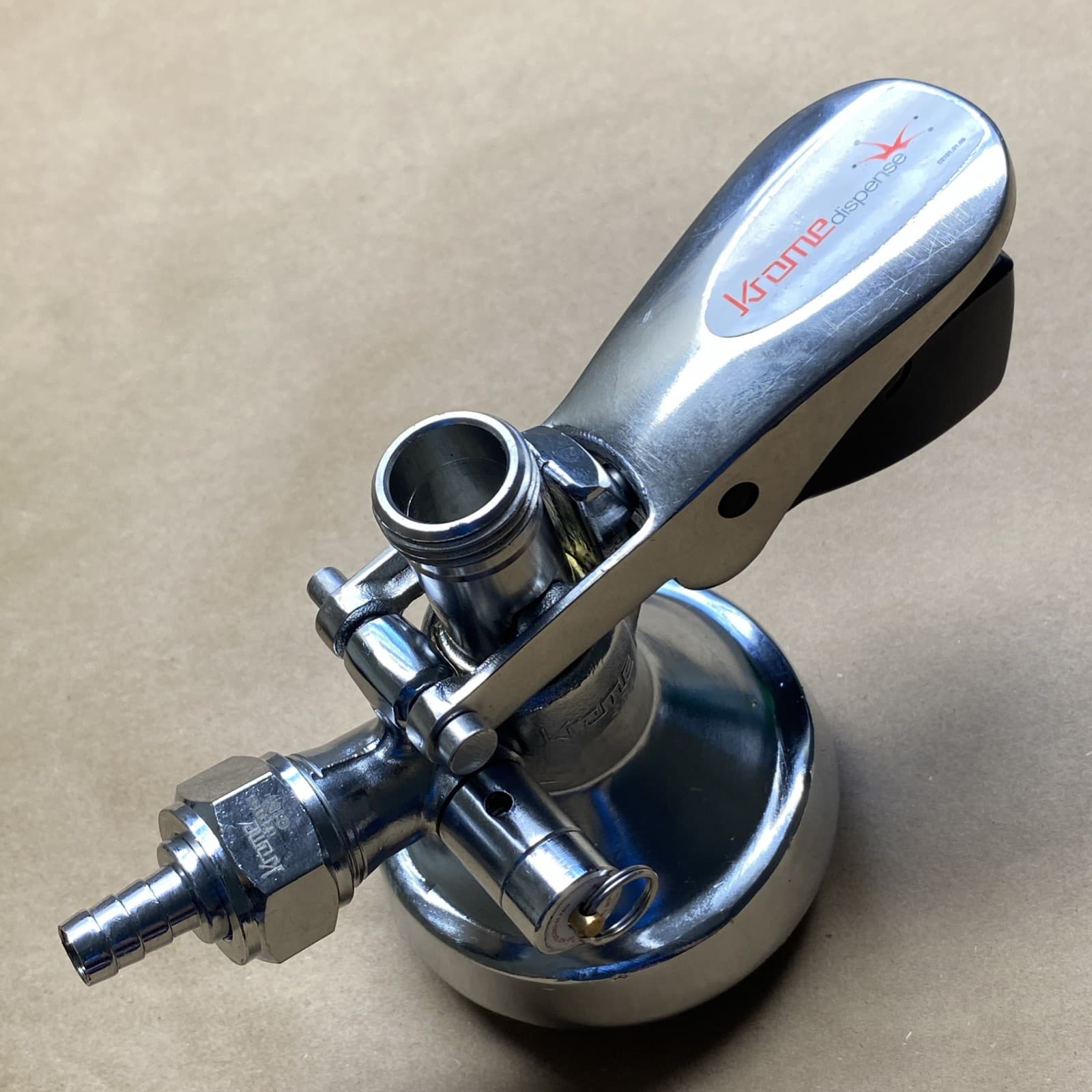 A SYSTEM KEG COUPLER - GERMAN SLIDER STYLE FITS HOEGAARDEN WARSTEINER PAULANER