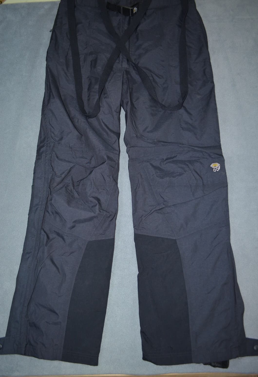 Mountains Hardwear Mens Black Snow Overalls Bib Pants Ski Snowboard 2XL Conduit