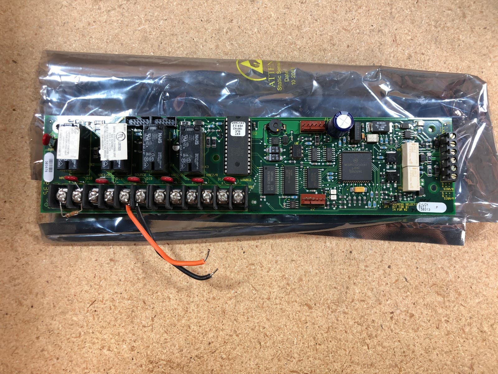 Edwards, EST2, 2-LCX, Loop Expander Fire Alarm Control Module