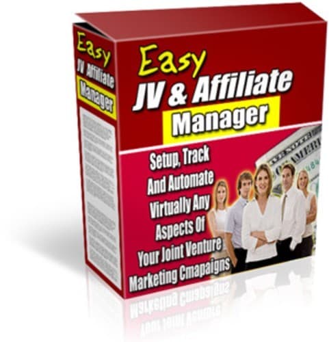JV AFFILIATE MANAGER SOFTWARE INTERNET MARKETING SALES PROFITS WEB SITE AWESOME!
