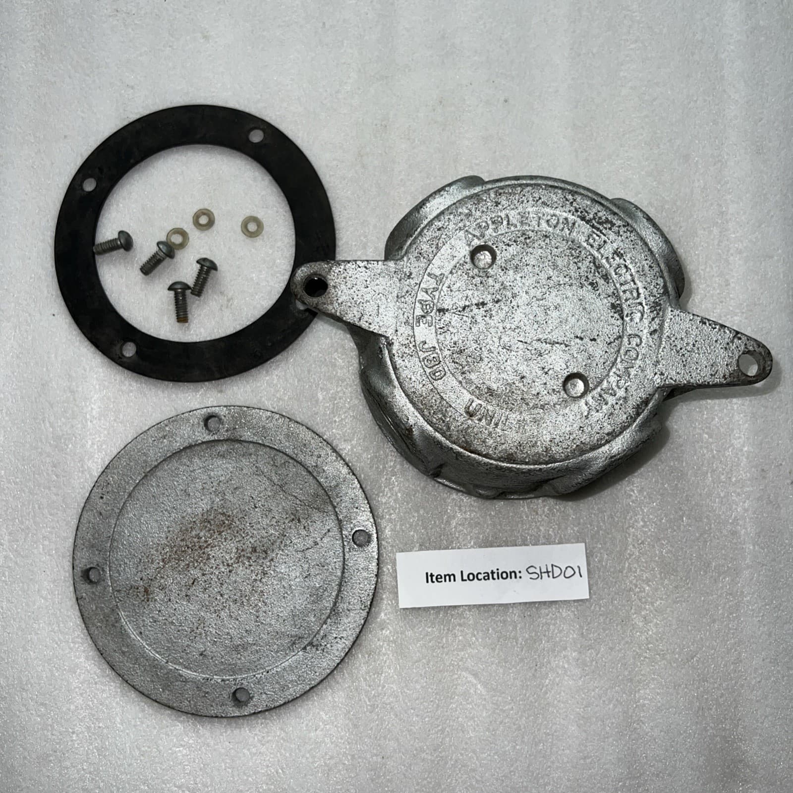 APPLETON ELECTRIC TYPE JBD JB SERIES UNILET WITH COVER & GASKET 3/4" HUB