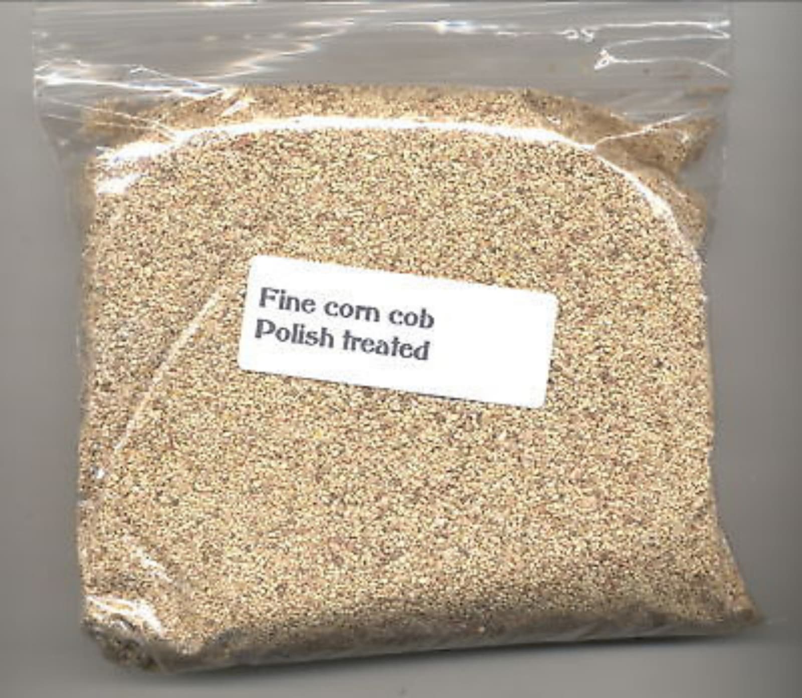 16 Ounces Lapidary Tumbling Grit Fine Corn Cob Tumbling Media Dry Polish Treated