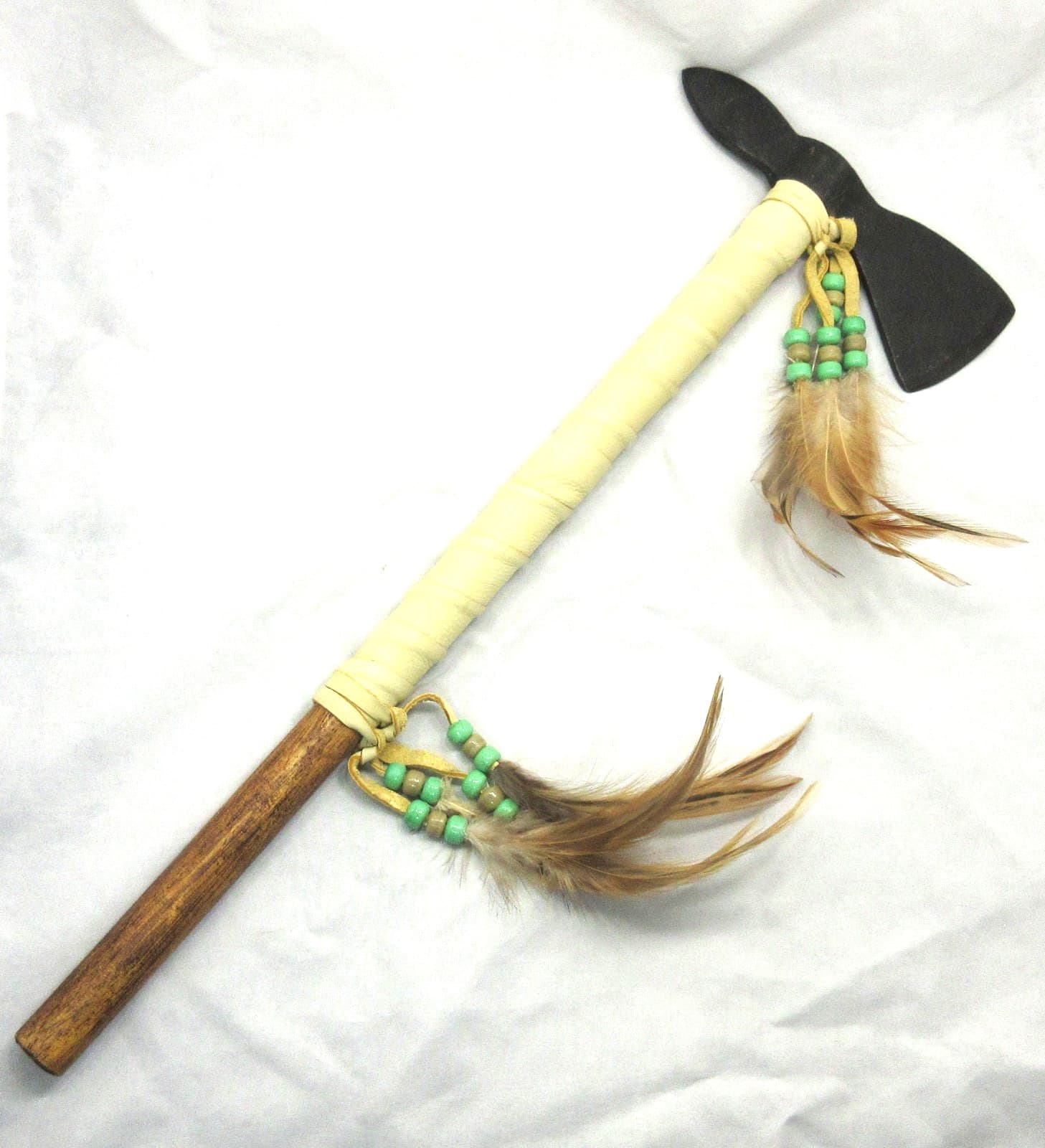 Native American War Club, Cherokee Made, Battle Axe, Tomahawk, Decor COA, #36