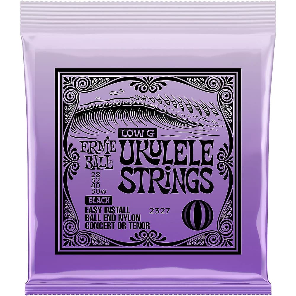 Ernie Ball Concert & Tenor Nylon Ball-End With Wound G Ukulele Strings