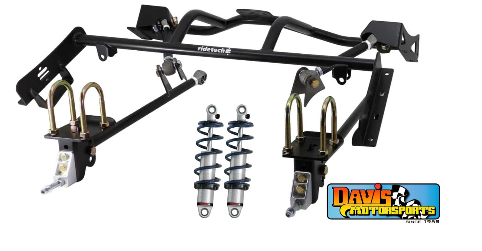 RIDETECH, 4 LINK REAR SUSPENSION, COIL-OVER SHOCKS For 1964-1970 MUSTANG