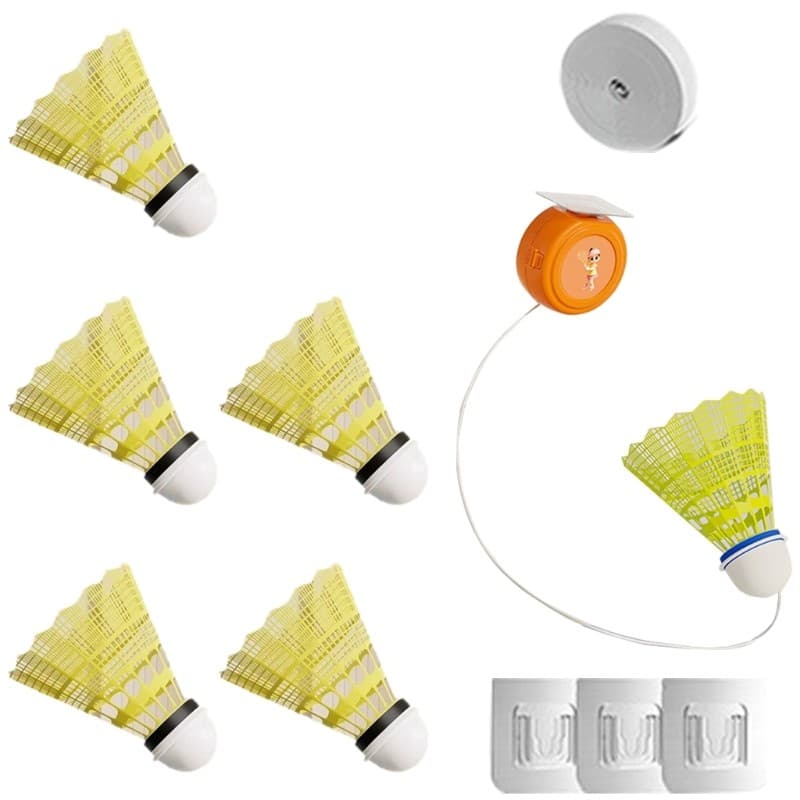 Single Player Trainer Automatic Rebounds Badminton Trainer Self Practice Trainer