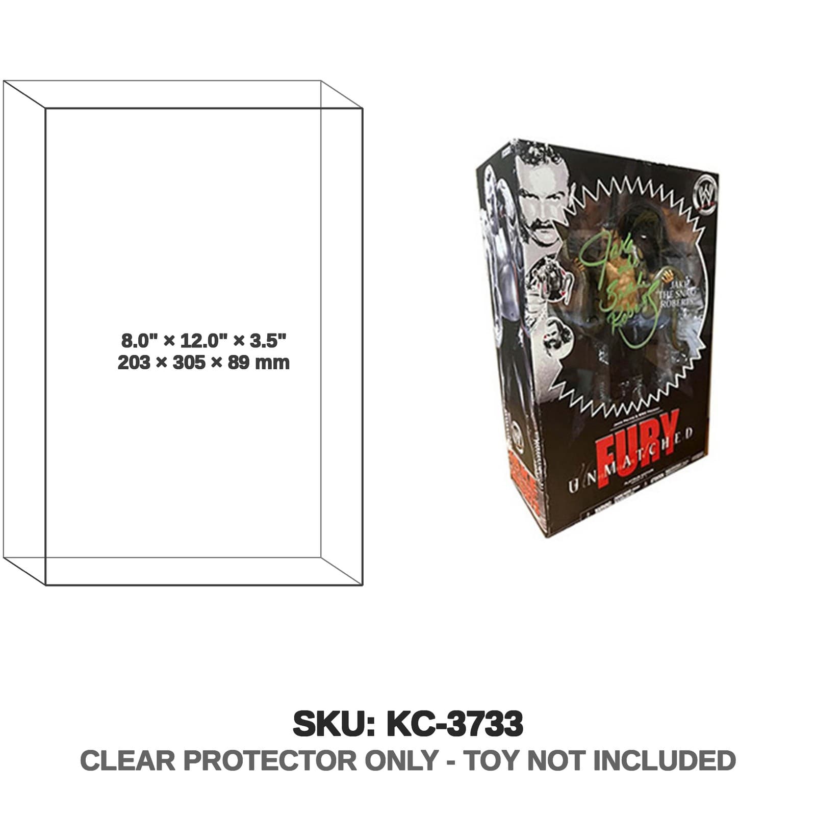 Protector For Jakks Unmatched Fury