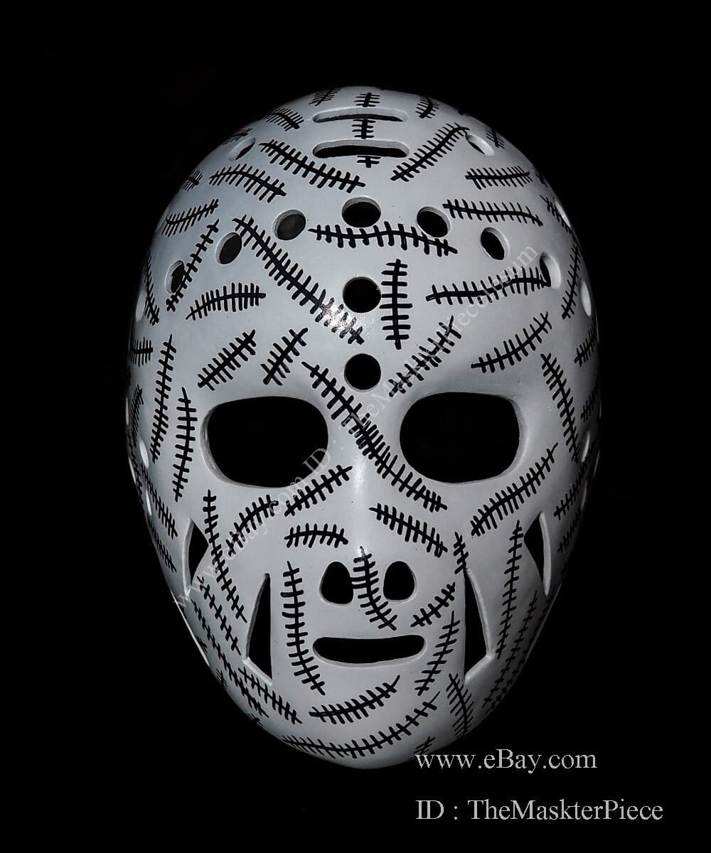 Ice Hockey Mask Goalie Helmet Wearable Home Decor Gerry Cheevers G52