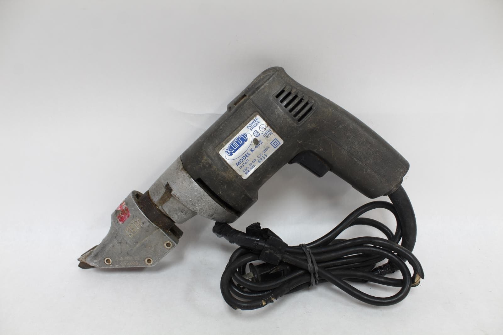 KETT K-442 16 Gauge Power Shear - READ DESCRIPTION!!