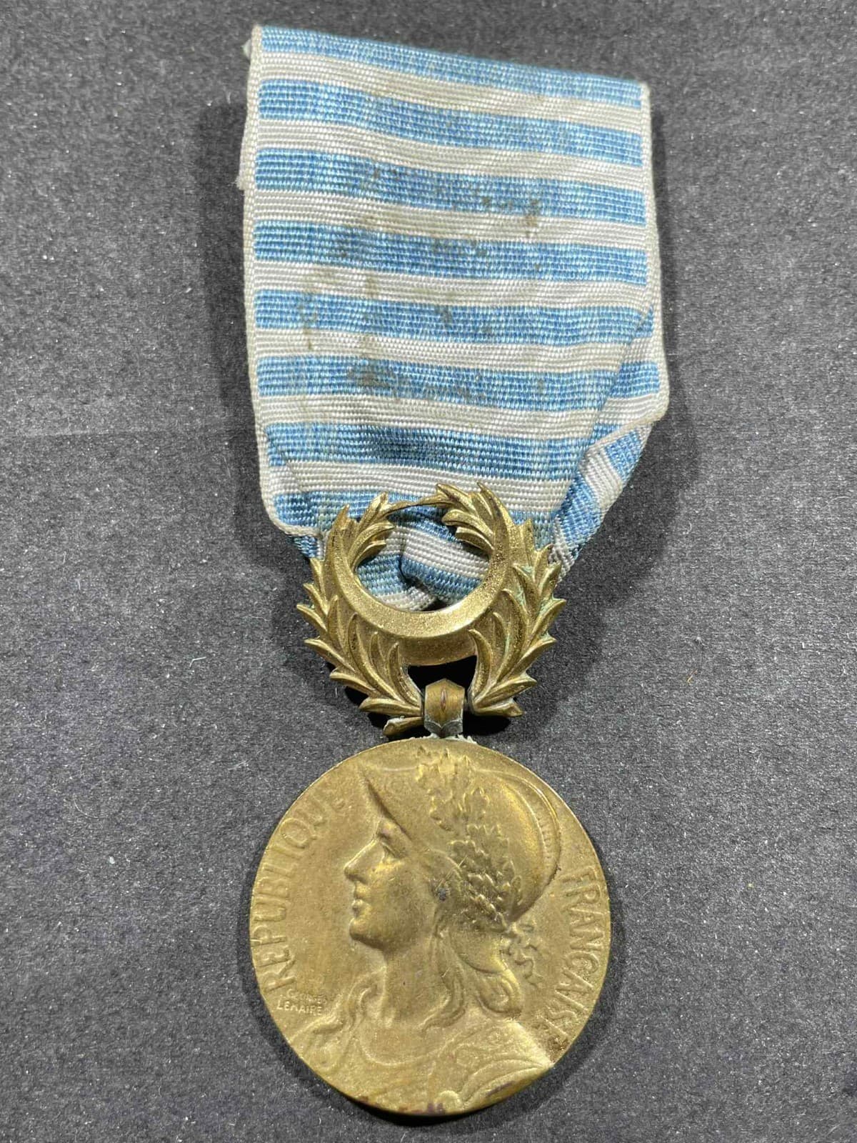 WW1 WWI Imperial French France Army Military Levant Syria Campaign Medal Award