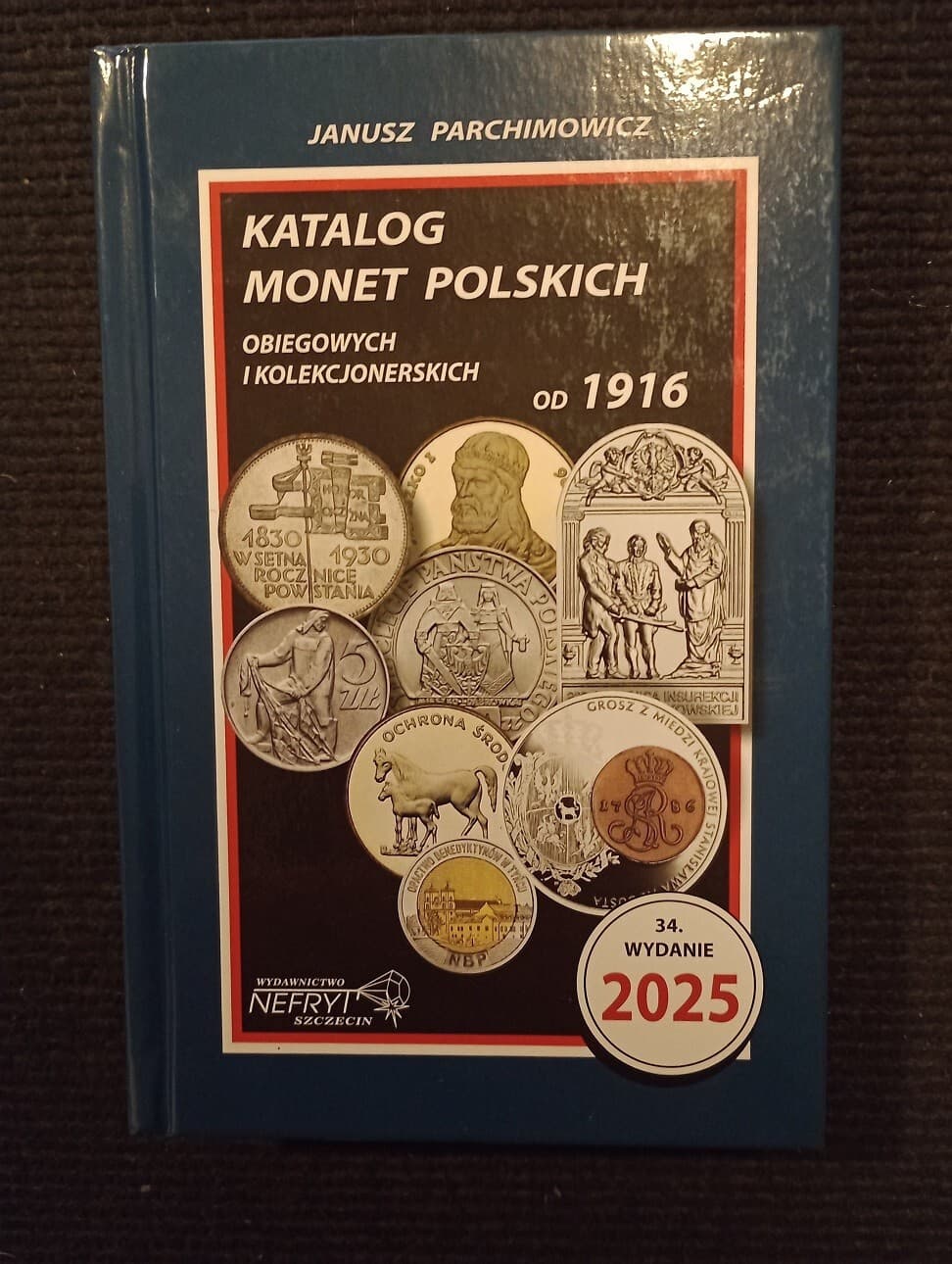 Catalog Monet Polskich 2025- Janusz Parchimowicz NEV