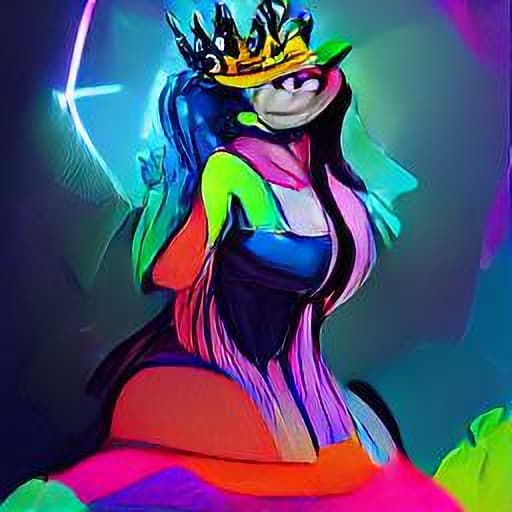 NFT ART "Crowned" by Aaustin Bornman