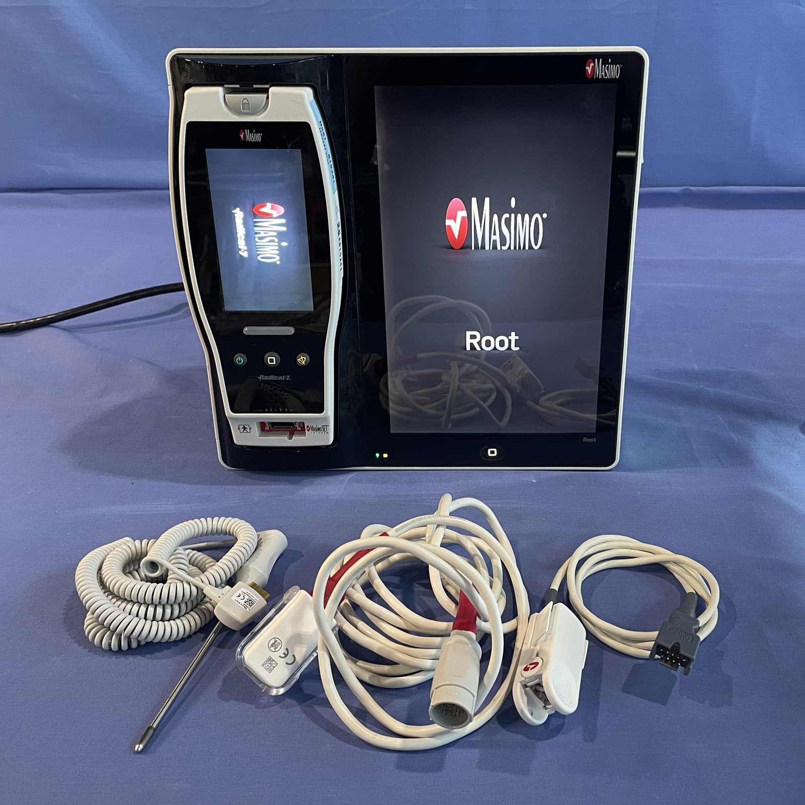 Masimo Root RDS7A Monitor w/ Radical-7 Pulse CO-Oximeter & ISA CO2 Capnography